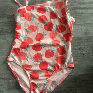 Strawberry Print Swimsuit